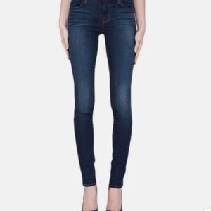 J Brand Dark Blue Skinny Jeans